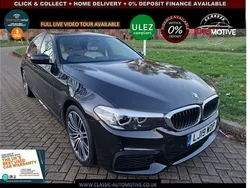 Black Used 2019 BMW 530e M Sport Sedan | £25,995