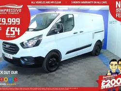 White Used 2019 Ford Transit Custom Van | £9,999 (Good price)