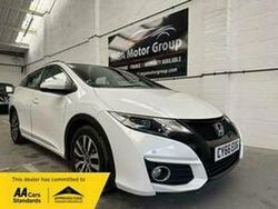 White Used 2016 Honda Civic SE Plus Estate | £5,995 (Fair price)