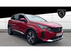 Red Used 2021 Peugeot 3008 Allure Premium SUV | £13,953 (Fair price)