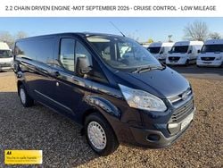 Blue Used 2013 Ford Transit Custom Trend Van | £8,300 (Fair price)