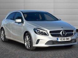 Polar silver Used 2018 Mercedes A180 Sport Edition Hatchback | £11,350 (Good price)