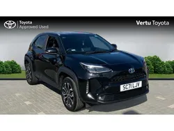 Black Used 2021 Toyota Yaris Cross Design SUV | £19,012 (Good price)
