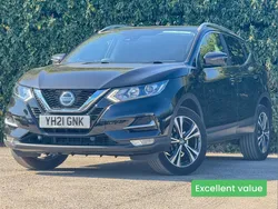 Black Used 2021 Nissan Qashqai N-Connecta SUV | £14,495 (Good price)