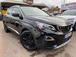 Black Used 2017 Peugeot 3008 Allure Hatchback | £11,999 (A bit pricey)
