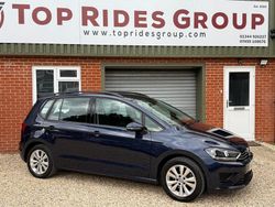 Blue Used 2015 VW Golf Sportsvan SE MPV | £8,399 (Fair price)