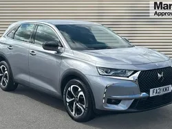 Grey Used 2021 DS Automobiles DS7 Crossback Elegance SUV | £14,232 (Fair price)