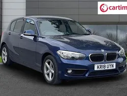 Blue Used 2018 BMW 118 Comfort Edition Hatchback | £10,990 (Super price)