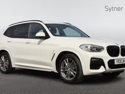 White Used 2021 BMW X3 M Sport SUV | £31,500 (Fair price)