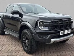 Black Used 2023 Ford Ranger Raptor Pickup | £44,995 (Fair price)