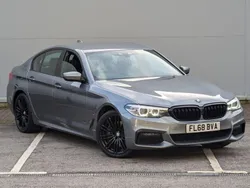 Blue Used 2018 BMW 530e M Sport Sedan | £10,974