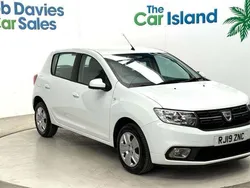 White Used 2019 Dacia Sandero Comfort Hatchback | £6,750 (Fair price)