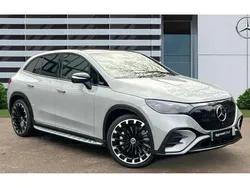 Grey Used 2025 Mercedes EQE350 AMG line Sedan | £64,438
