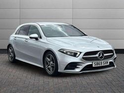Iridium silver Used 2020 Mercedes A200 AMG line Hatchback | £15,750 (Fair price)