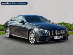 Grey Used 2018 Mercedes CLS400 AMG Line Premium Plus Coupe | £22,749 (Fair price)