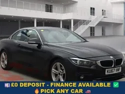 Black Used 2017 BMW 420 Sport Line Cabriolet | £15,849 (Fair price)