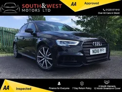Black Used 2018 Audi A3 Sportback Black Edition Hatchback | £8,775 (Fair price)
