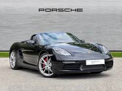 Jet black metallic Used 2016 Porsche 718 Boxster S | £39,950