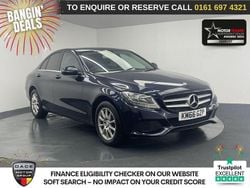 Blue Used 2017 Mercedes C200 SE Sedan | £9,940 (Good price)
