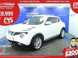 White Used 2017 Nissan Juke N-Connecta SUV | £8,999 (A bit pricey)
