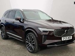 Mulberry red Used 2025 Volvo XC90 Ultra SUV | £57,805