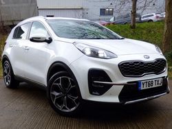 White Used 2018 Kia Sportage GT-Line SUV | £7,795 (Expensive)
