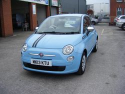Blue Used 2013 Fiat 500 Pop Hatchback | £3,995 (Fair price)