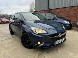 Blue Used 2016 Vauxhall Corsa SRi Hatchback | £3,495 (Good price)