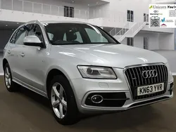 Silver Used 2013 Audi Q5 S-Line SUV | £8,990 (Fair price)