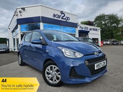 Blue Used 2017 Hyundai i10 SE Hatchback | £6,498 (Fair price)