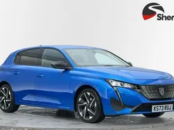 Blue Used 2023 Peugeot 308 Allure Premium Hatchback | £16,489 (Fair price)