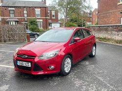 Red Used 2011 Ford Focus Titanium Hatchback | £1,490 (Expensive)