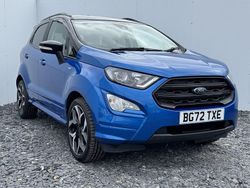 Blue Used 2022 Ford Ecosport ST-Line SUV | £13,895 (Fair price)