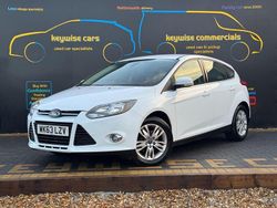 White Used 2013 Ford Focus Titanium Hatchback | £4,990 (Expensive)