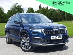 Blue Used 2023 Skoda Kodiaq SE L Executive SUV | £27,995 (Fair price)