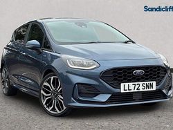 Blue Used 2022 Ford Fiesta Hatchback | £12,953 (Fair price)