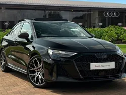 Black Used 2025 Audi RS3 Comfort Hatchback | £63,980 (A bit pricey)