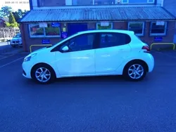 White Used 2017 Peugeot 208 Active Hatchback | £4,295 (Fair price)