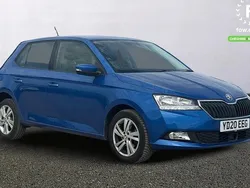 Blue Used 2020 Skoda Fabia SE Hatchback | £8,599 (Fair price)
