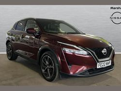 Red Used 2022 Nissan Qashqai Tekna SUV | £20,990 (Fair price)