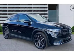 Black Used 2022 Mercedes EQA300 AMG Line Premium SUV | £26,482 (Fair price)