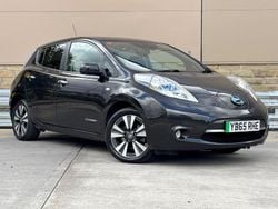 Black Used 2015 Nissan Leaf Tekna Hatchback | £3,895 (Fair price)