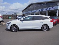 White Used 2020 Ford Focus Titanium X Estate | £10,994 (Good price)