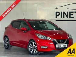 Red Used 2018 Nissan Micra N-Connecta Hatchback | £7,999 (Fair price)