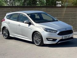 Silver Used 2018 Ford Focus ST-Line X Hatchback | £8,900 (Super price)