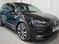 Black Used 2019 VW Tiguan R-line SUV | £20,995 (Good price)