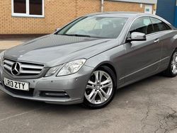 Silver Used 2013 Mercedes E220 SE Coupe | £5,000 (Good price)