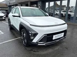 White Used 2024 Hyundai Kona Advanced SUV | £22,995 (Fair price)