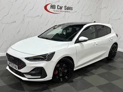 White Used 2022 Ford Focus ST Hatchback | £25,299 (Fair price)