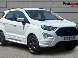 White Used 2022 Ford Ecosport ST-Line SUV | £13,200 (Fair price)